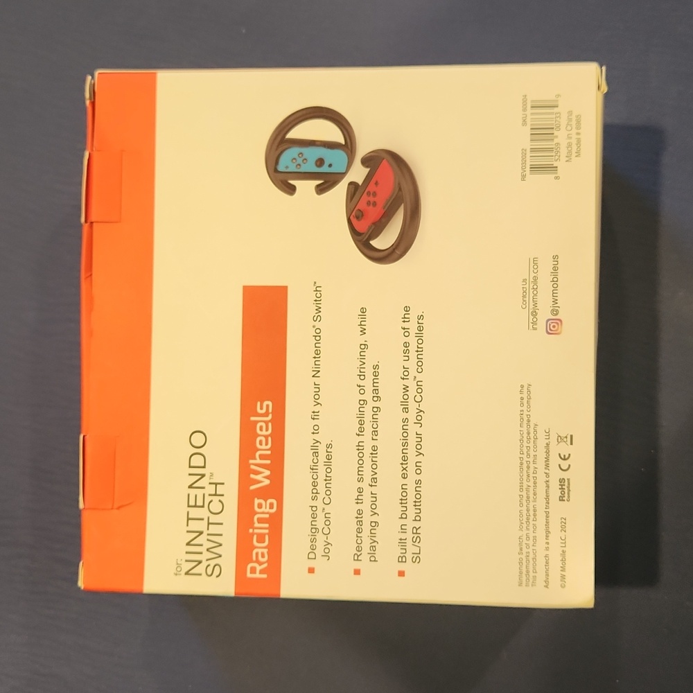 Nintendo Switch Racing Wheels - Picture 2 of 2